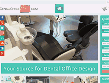 Tablet Screenshot of dentalofficeplans.com